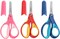 3-Pack Small Kids Safety Scissors – Blunt Tip Stainless Steel with Comfort Grip, Assorted Colors for School & Crafts